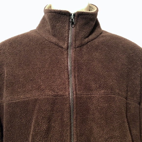 St Johns Bay Mens Plush Fleece Jacket 